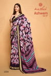 Ashwem Vol 7 By Kashvi Dull Moss Viscose Printed Daily Wear Sarees Wholesale Price In Surat
